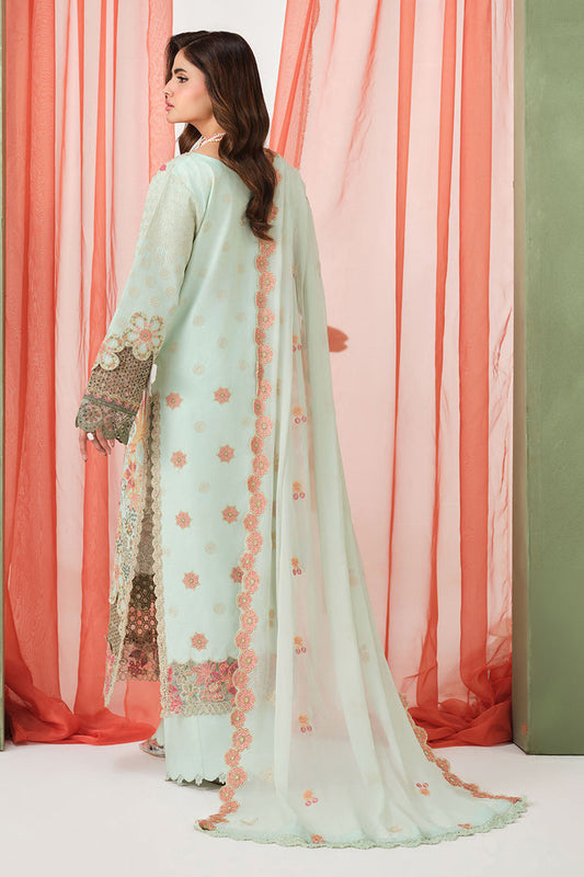 Yushma- Embroidered Lawn Suit -3PC