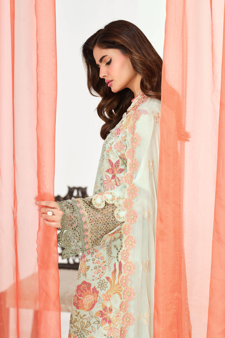Yushma- Embroidered Lawn Suit -3PC
