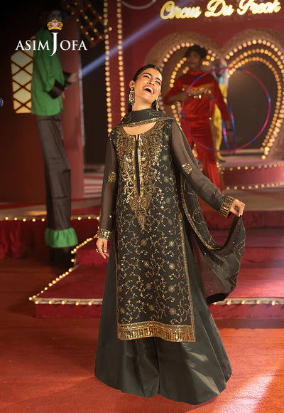 Adara - Embroidered Chiffon Stitched 3 Pcs