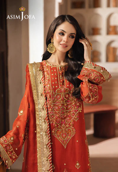 Arya - Embroidered Chiffon - 3 Pcs