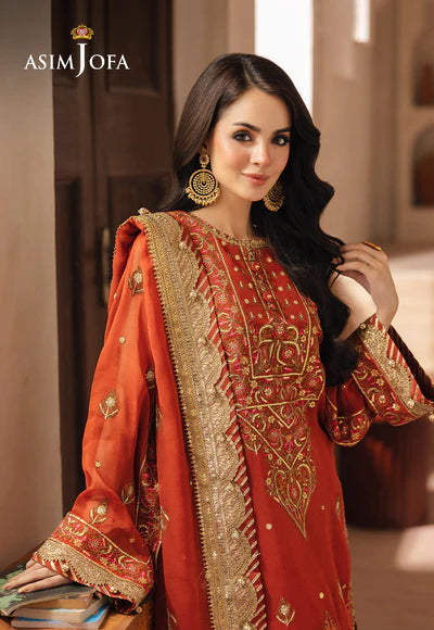 Arya - Embroidered Chiffon - 3 Pcs