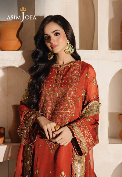 Arya - Embroidered Chiffon - 3 Pcs