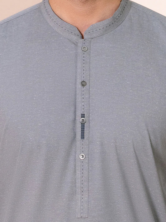 Grey - Kameez Shalwar