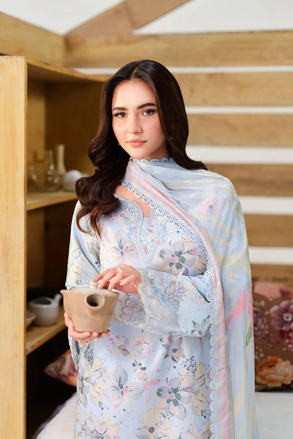 Heba- Lawn Digital Printed Suit -3PC