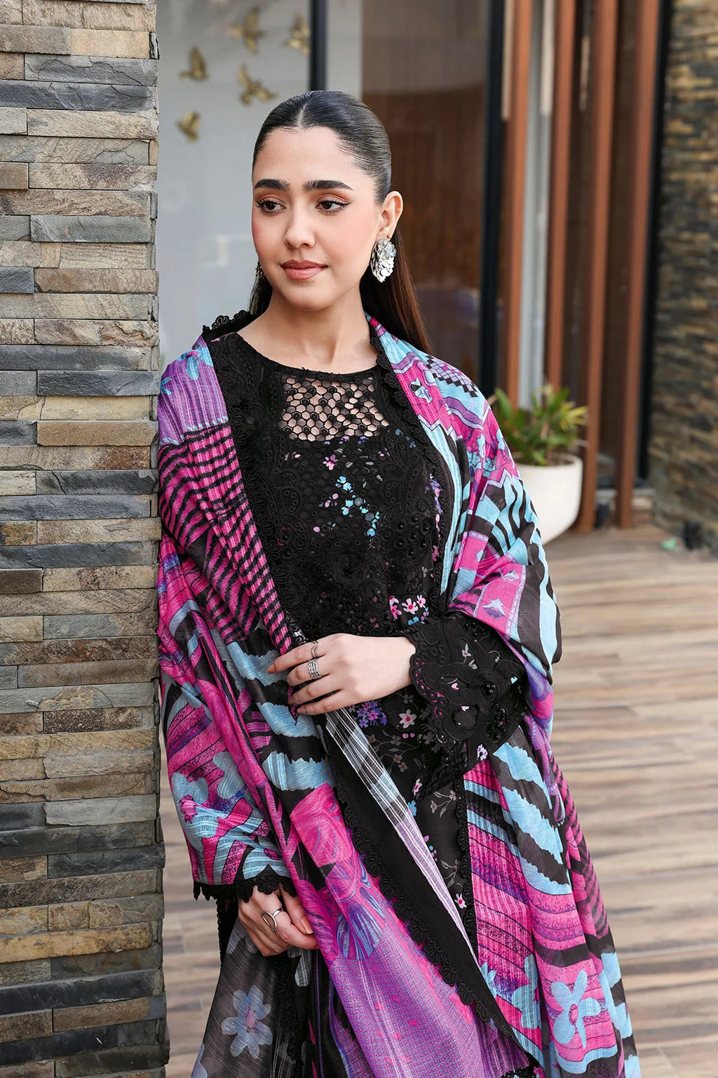 Isra- Lawn Digital Printed Suit -3PC