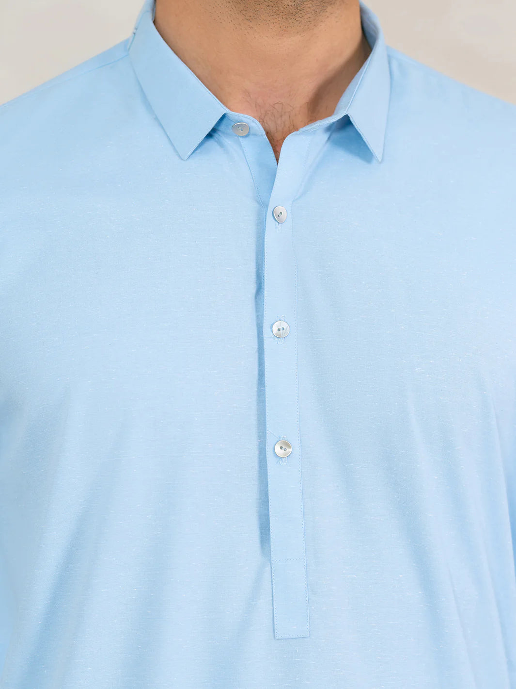 Light Blue Kameez Shalwar