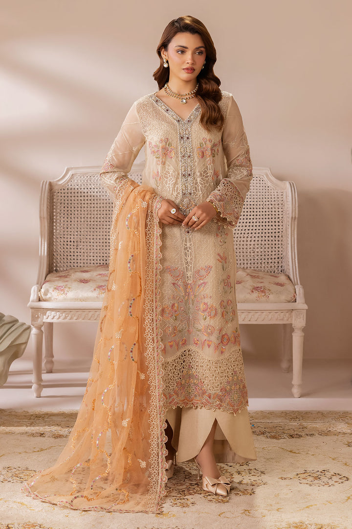 Maya - Chiffon Embroidered Suit -3PC
