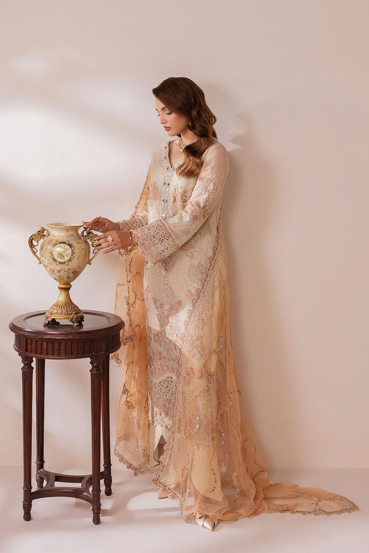 Maya - Chiffon Embroidered Suit -3PC