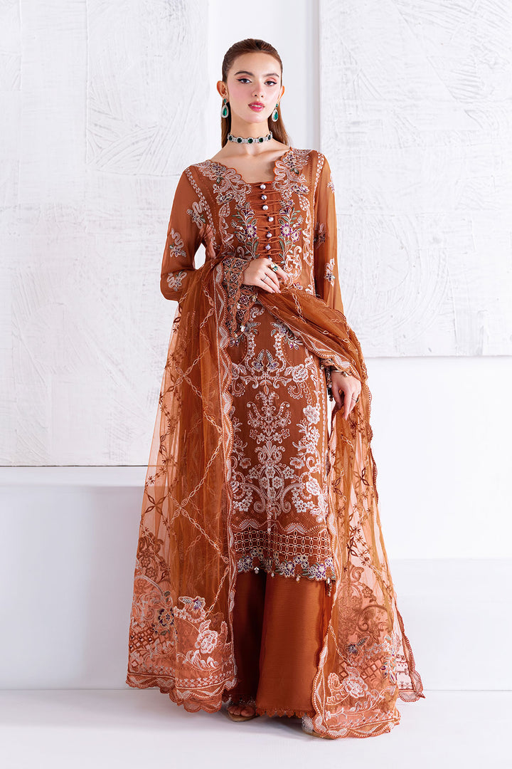 Rimsha - Chiffon Embroidered Suit - 3PC