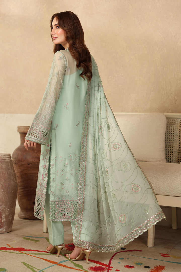 Sonehri - Chiffon Embroidered Suit - 3PC