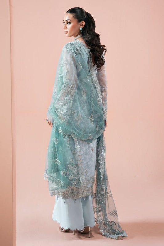 Tanya - Organza Embroidered Suit - 3PC