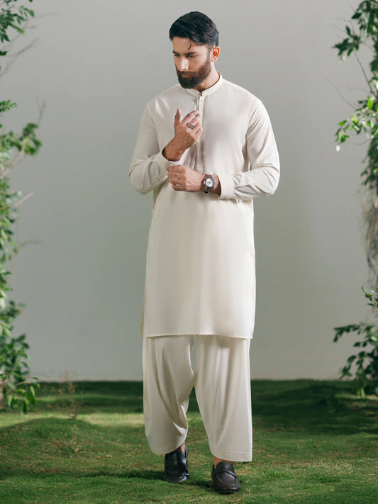 White - Kameez Shalwar