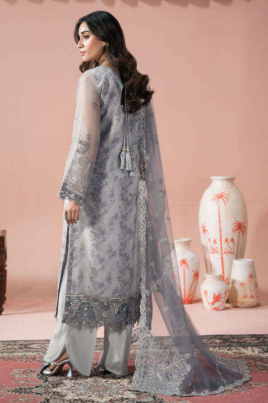 Zara - Organza Embroidered Suit -3PC