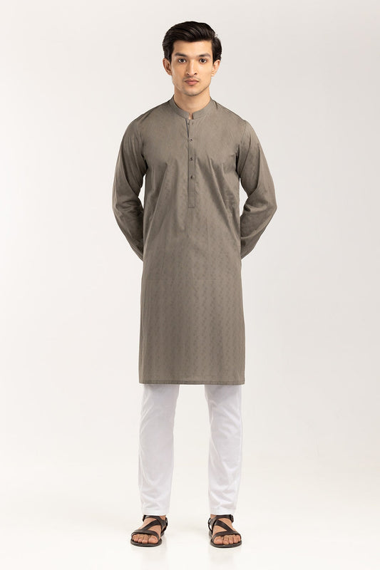 Stone Brown Fashion Kurta